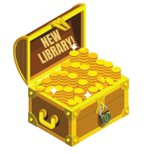 treasure chest filled with gold